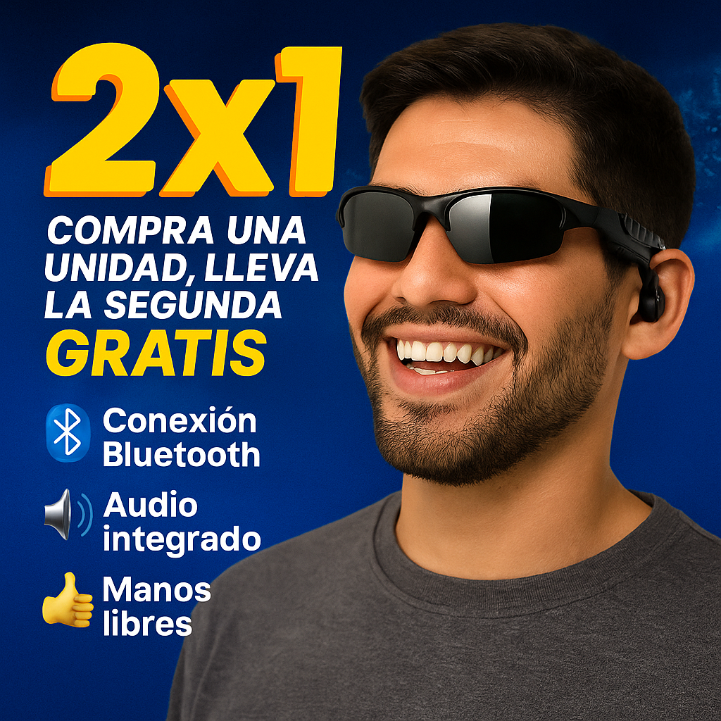 2x1 Lentes con Bluetooth™ 🦻🏻